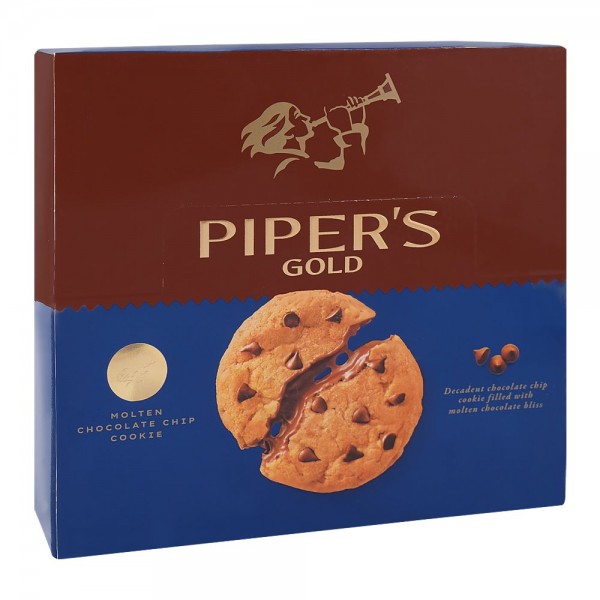 PIPER`S GOLD MOLTEN CHOCOLATE CHIP COOKIES BOX FAMILY PACK